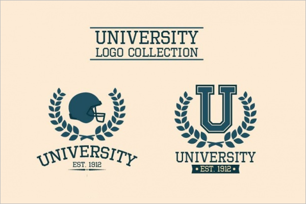 University Vintage Business Label