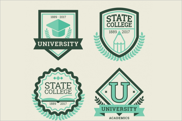 University Vintage Label Pack