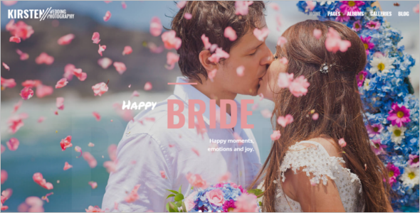 Wedding Photography Portfolio WordPress Theme