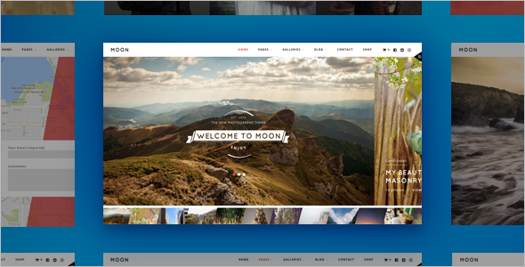 WordPress Photographer Responsive Themes
