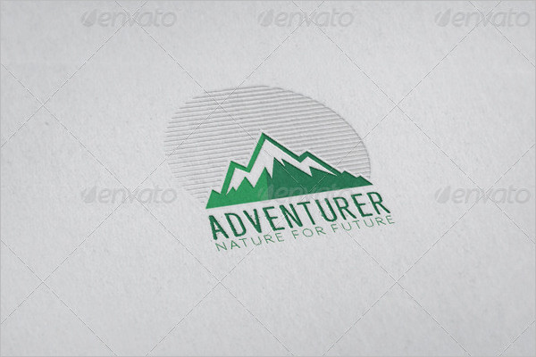 simple Adventure Badge Design
