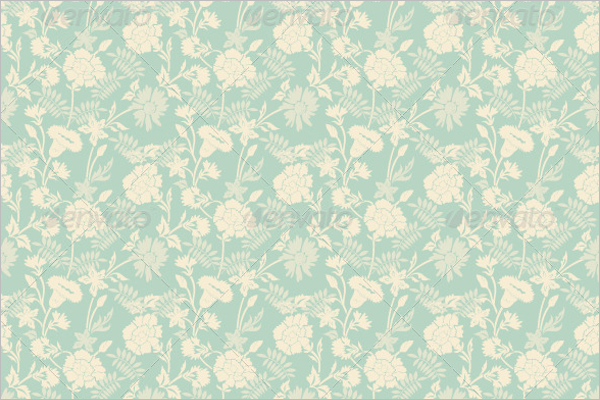 Abstract Floral Pattern Design