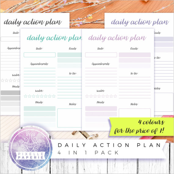 Action Plan Example For Business