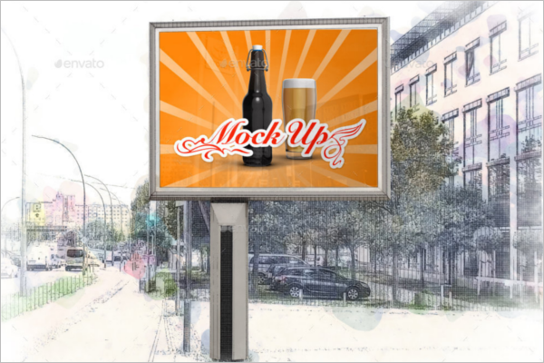 Advertisement Mockup Template