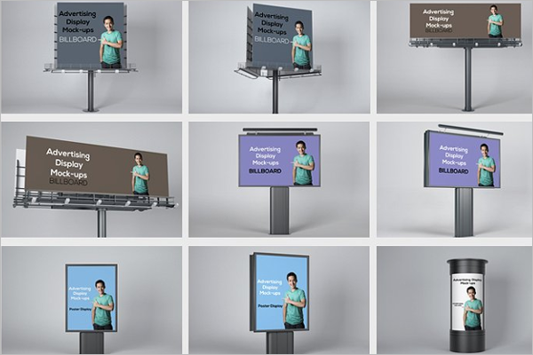 Advertising Display Mockup Ideas