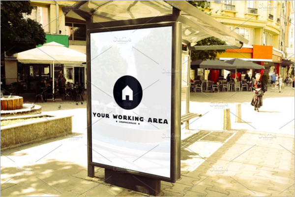 Advertising Mockup Design Vector
