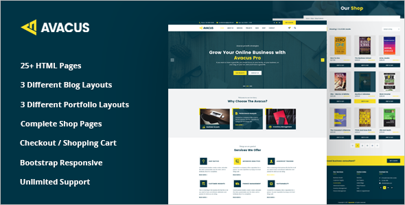 Agency Services HTML5 Template