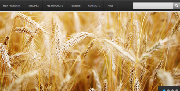 Agriculture Image ZenCart Theme