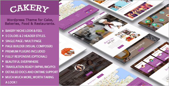 Bakery WordPress Theme
