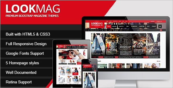 Best HTML5 Magazine Template