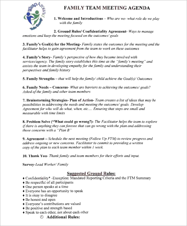 Best Meeting Agenda Template