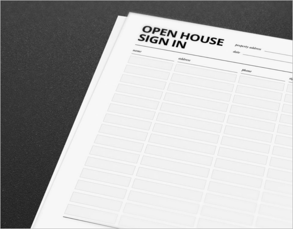 Best Sign In Sheet Template