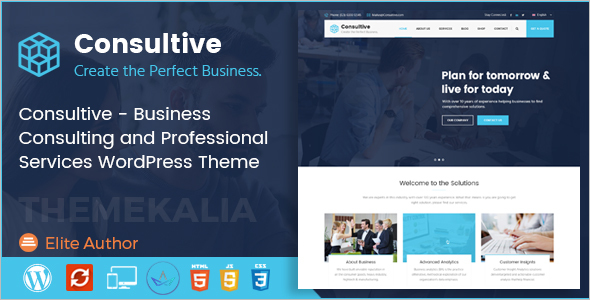 Business Services WordPress Theme