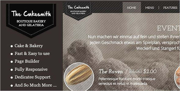 CakeSmith WordPress Theme