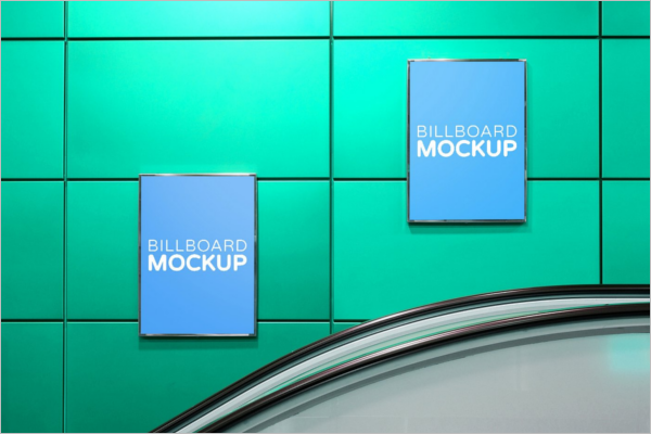 Clean Advertisement Mockup Template