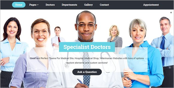 Clinical Hospital WordPress Theme