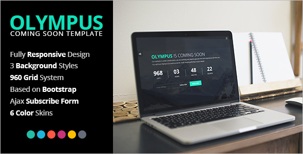 Coming Soon Landing Page Template