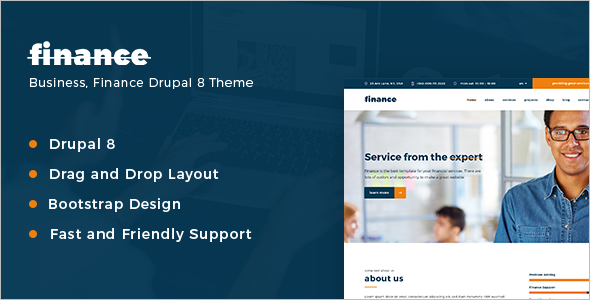 Consulting Business Drupal 8 Theme