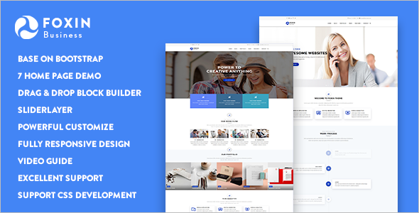 Corporate Business Drupal 8 Themes