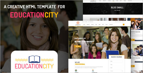 Corporate Education HTML Template