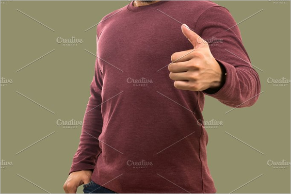 Cotten T- Shirt Mockup Template