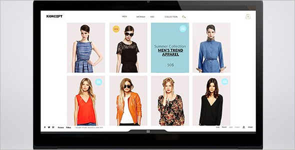 Creative Fashion ECommerce Template