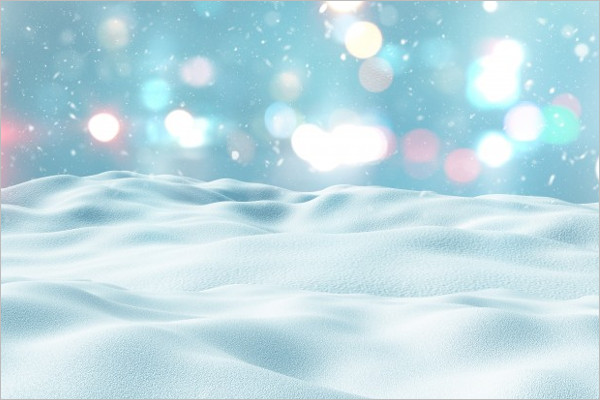 Customizable Winter Background Template