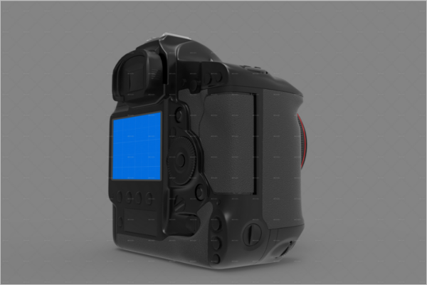DSLR Camera Mockup