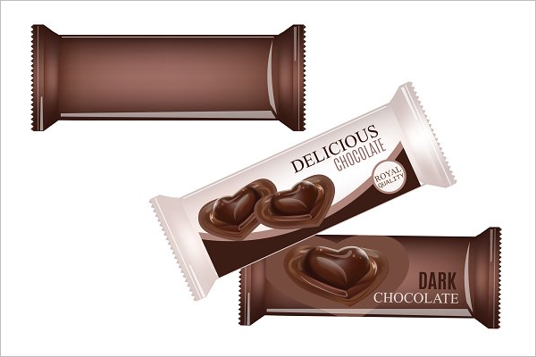 Delicious Chocolate Bar Mockup Template