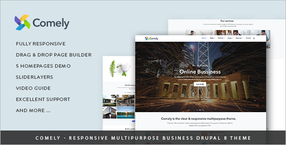 Drupal Corporate Clean Theme