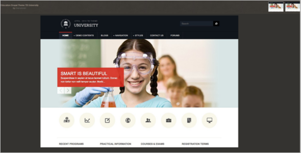 Education Drupal Theme