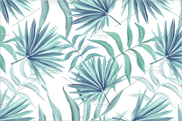 Elegant Leaves Seamless Pattern