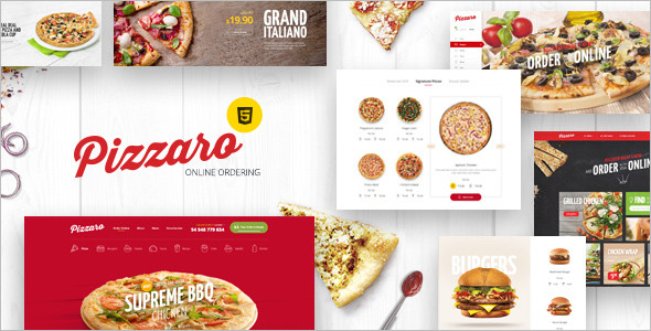 Fast Food HTML Template