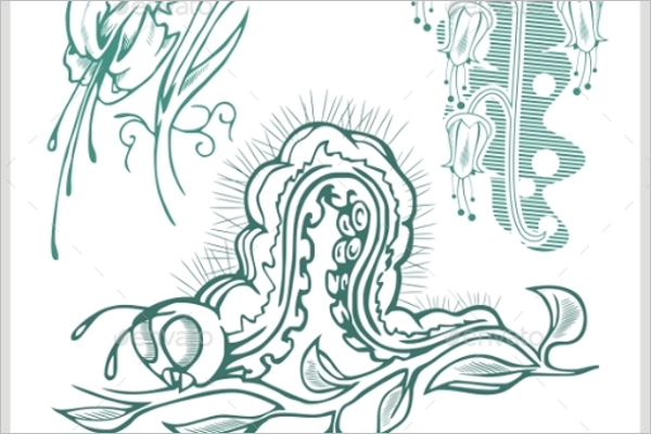 Flora Tattoo Design