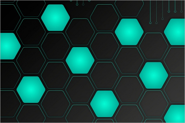 Free Hexagon Background