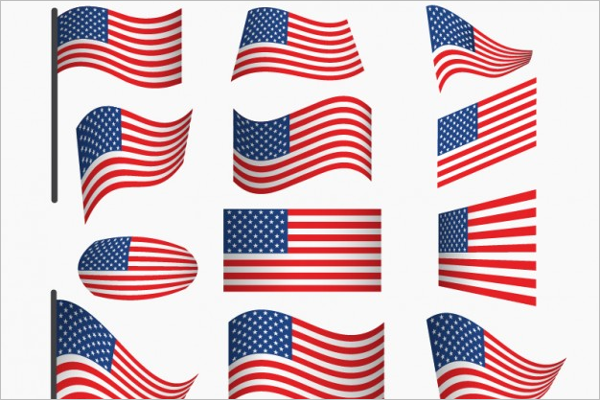 Download USA Flag Vector Download Free & Premium Designs