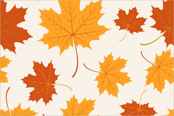 Free Vector Leaves Pattern