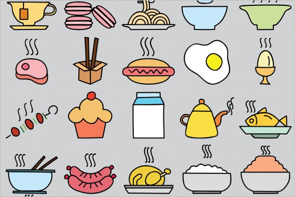 Free kitchen pattern vector