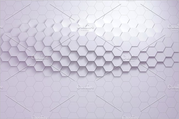 Geometric Hexagon Background