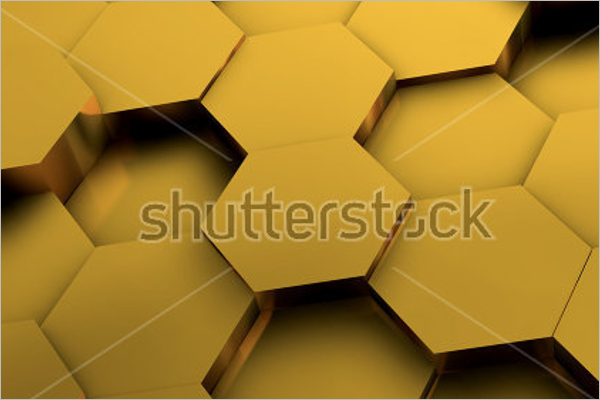 Graphic Hexagonal Background