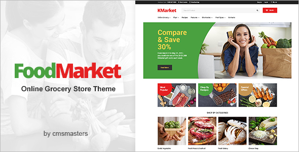 grocery store theme free download