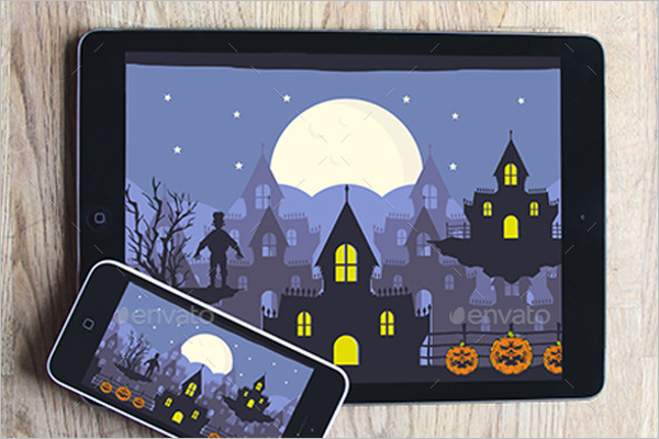Halloween Game Background