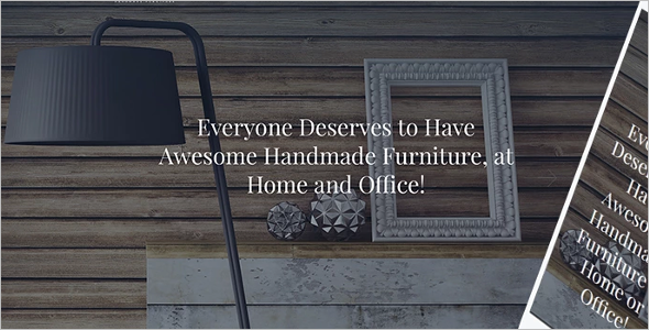 Handmade Furniture WordPress Theme