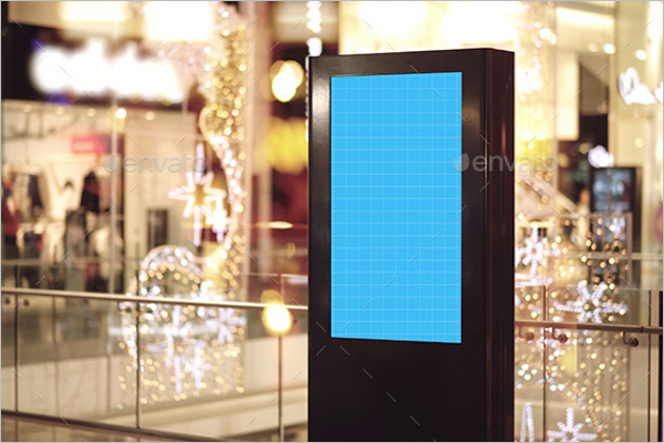 High ResolutionÂ Advertising Mockup Template