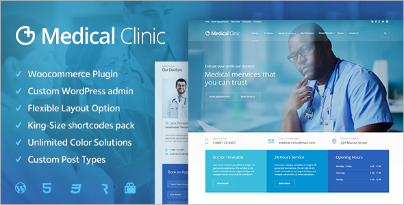 Hospital Website WordPress Theme