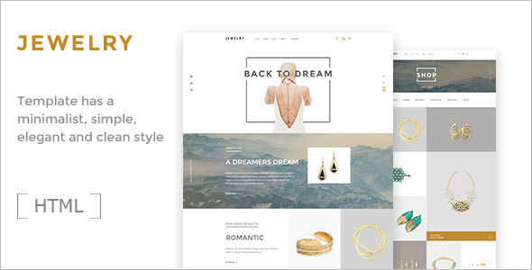 15+ Jewelry Ecommerce Website Templates Free & Premium Themes