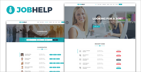 Job Board Responsive Template