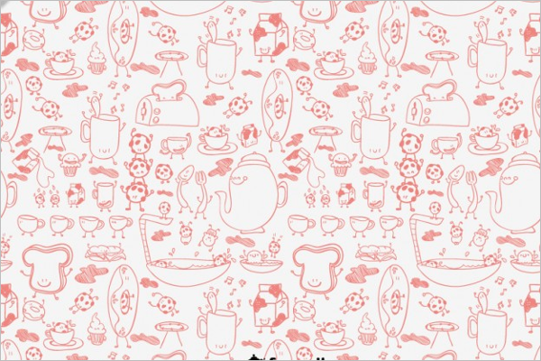 Kitchen Graphic Pattern Design