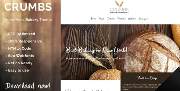 Minimal Bakery WordPress Theme