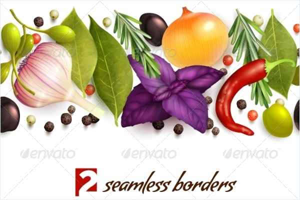 Minimal Vegetable Pattern Design